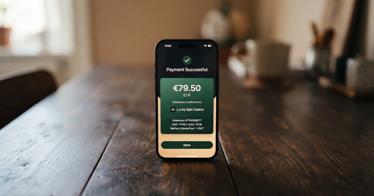 L'app Satispay aperta sullo schermo di uno smartphone con l'interfaccia di pagamento e il logo del servizio in evidenza