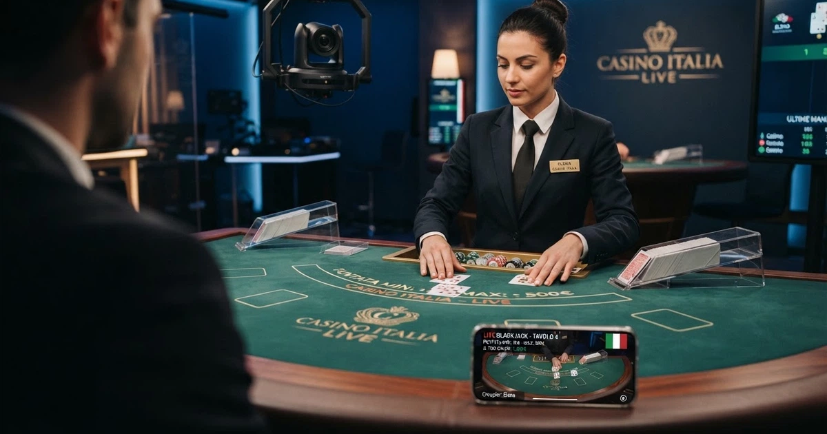 Un tavolo da live casino NetEnt con croupier in alta definizione, interfaccia di puntata su schermo e logo NetEnt visibile nell'angolo