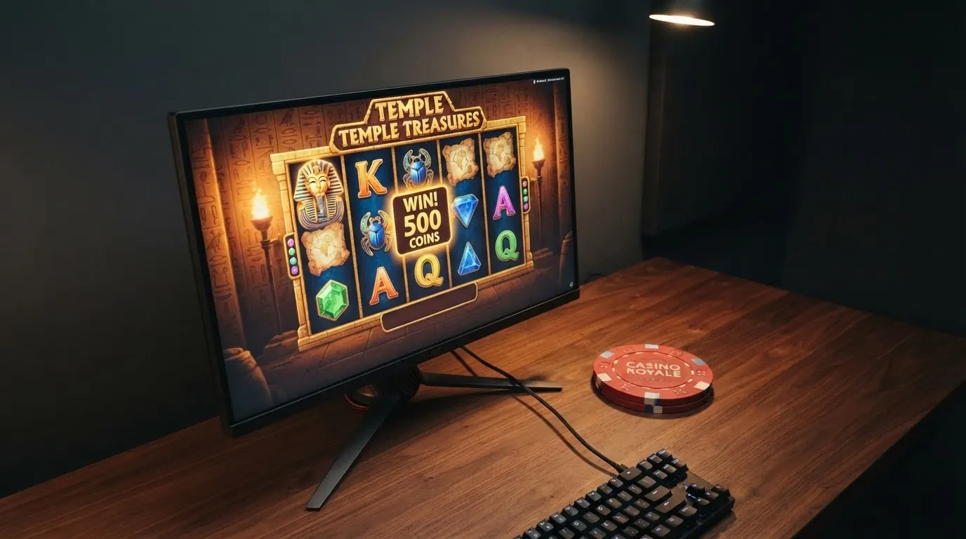 Una schermata di gioco della slot Book of Ra Deluxe con i simboli del libro e dell'esploratore visibili sui rulli.