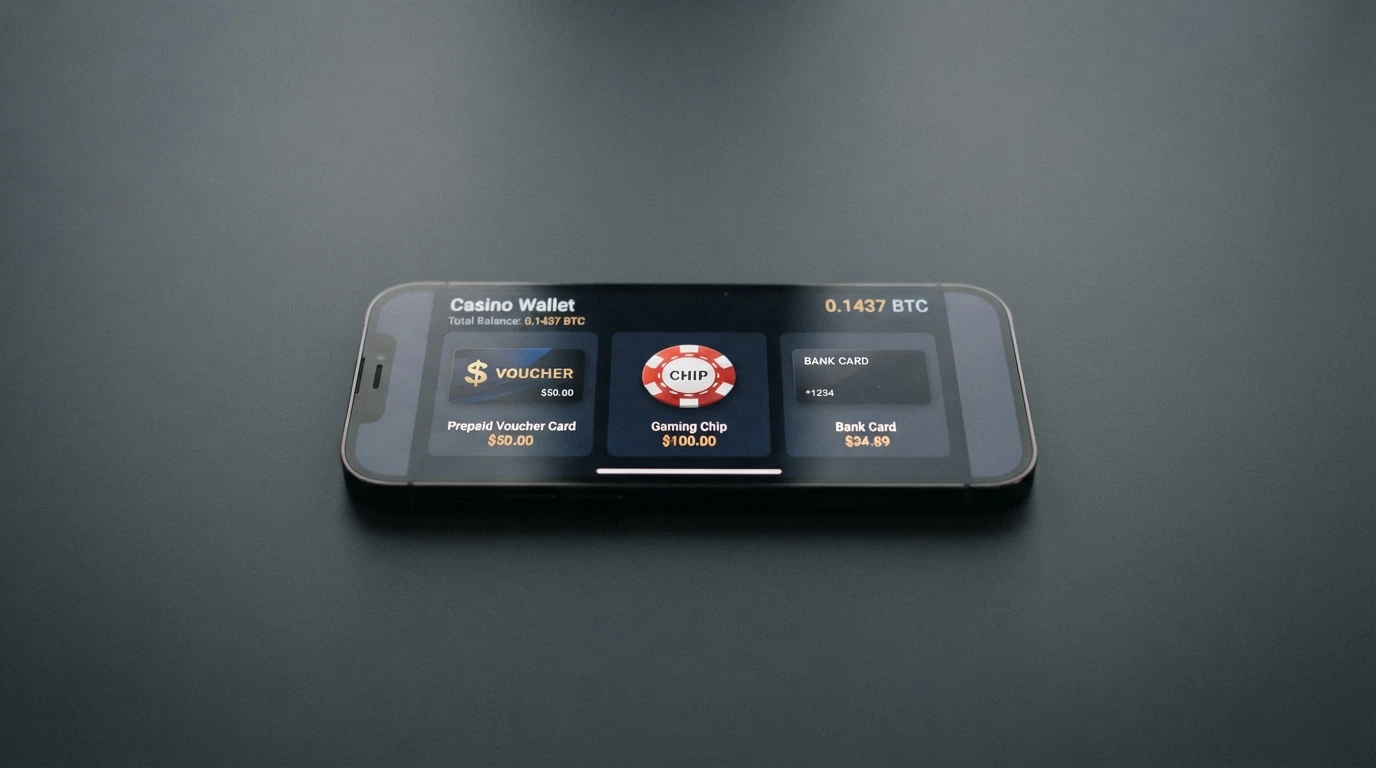 Interfaccia di un wallet crypto con icone di Bitcoin, Ethereum, Solana e Monero allineate